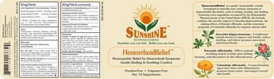 Label (Hemorrhoidrelief 14ct Jar Label V1.00)